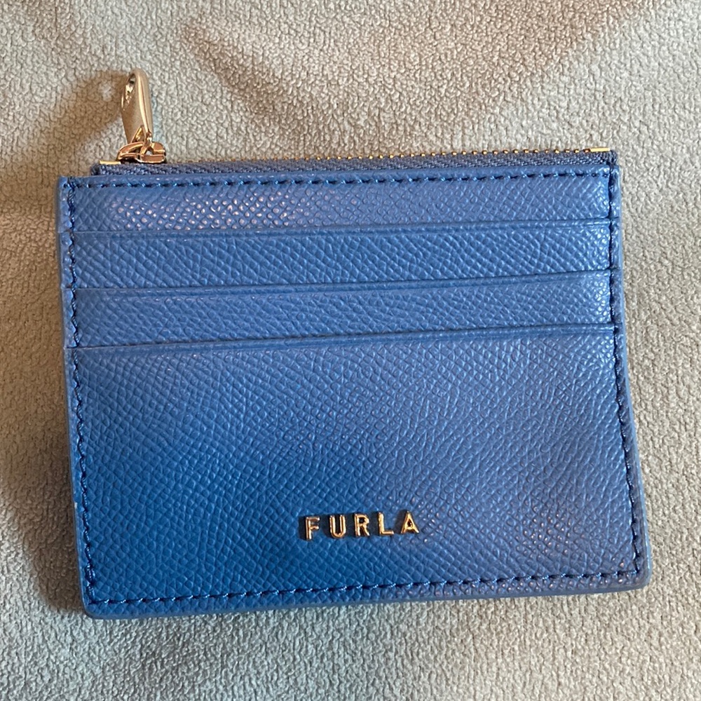 Small Furla Card Case Wallet 💙